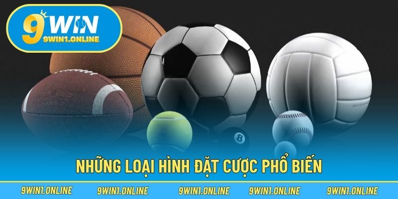 Những loại hình đặt cược phổ biến